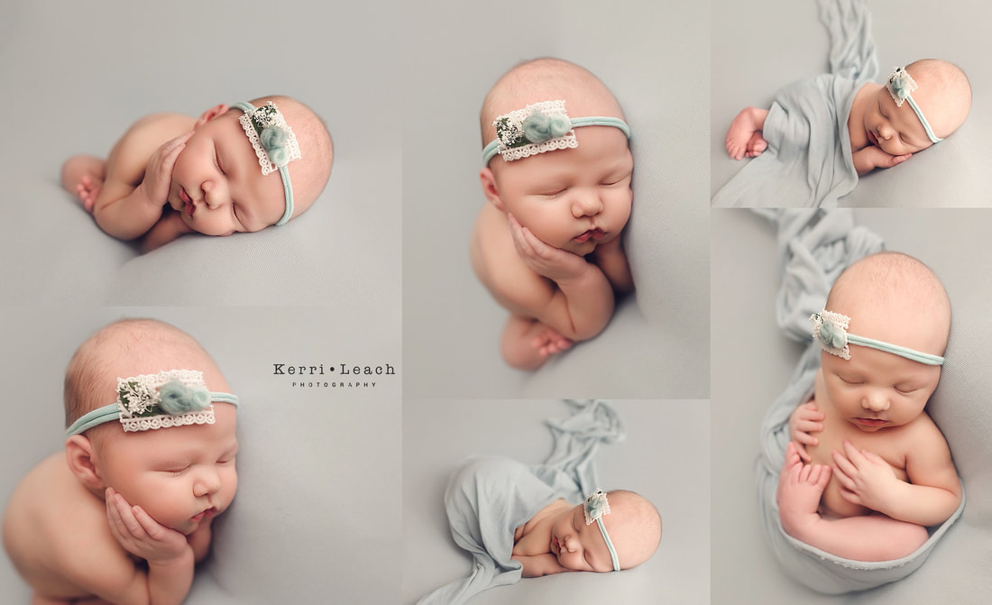 Newborn bean bag pose flow | Newborn bean bag posing | Newborn session mentoring | Newborn photographer Evansville | Kerri Leach Photography | Newborn photography studio Newburgh, IN